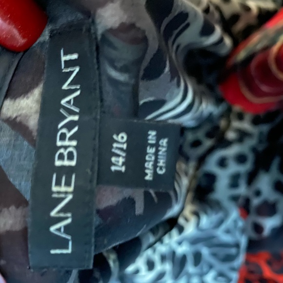 Leopard Print Lane Bryant Top - Picture 5 of 5